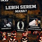 Serem mana mbloo 😂😂 #serem #annabelle #pocong #seram #nikahanmantan #undangan #mantan #nikah #...
